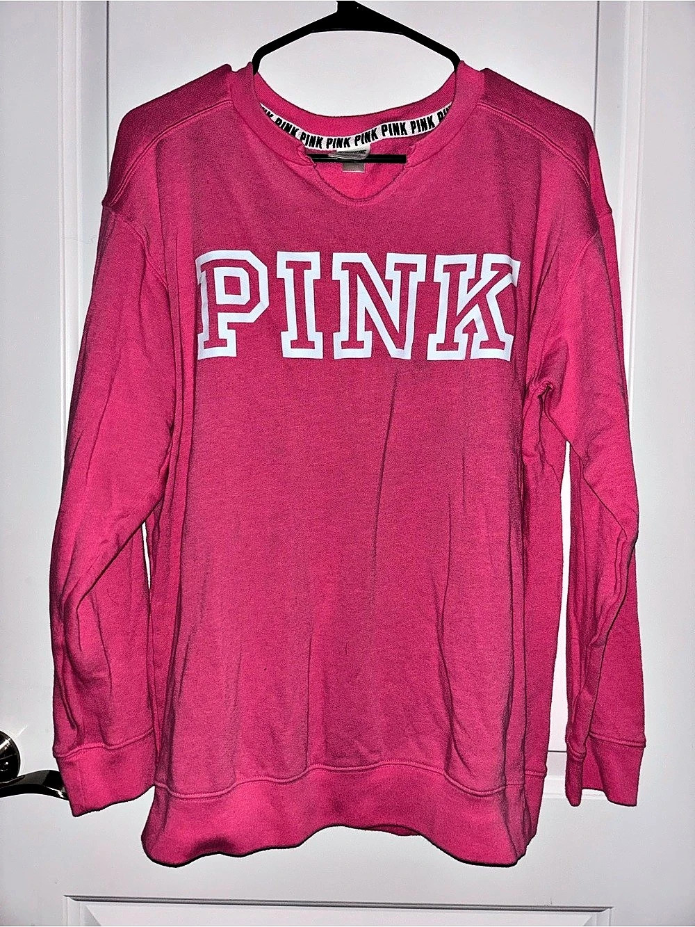 Victoria's Secret PINK Logo Crewneck Sweatshirt